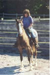 Riding lessons at the Sanders Ranch